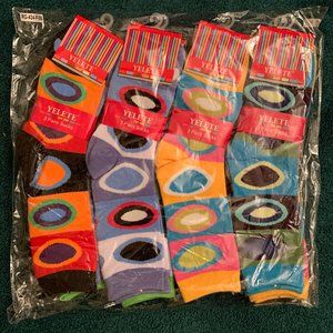 Yelete Crew Length Sock Bundle (12 Pair)